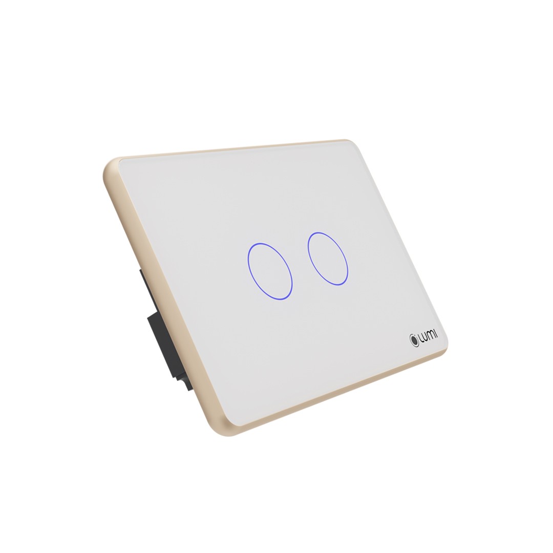 Công tắc hẹn giờ cảm ứng kính phẳng viền nhôm