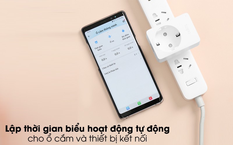 Ổ cắm điện thông minh điều khiển từ xa
