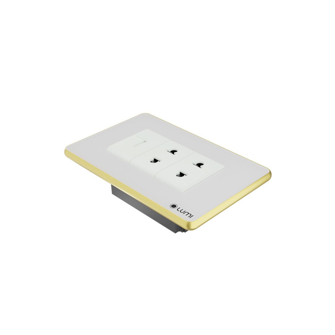 Ổ cắm điện nhà thông minh Lumi