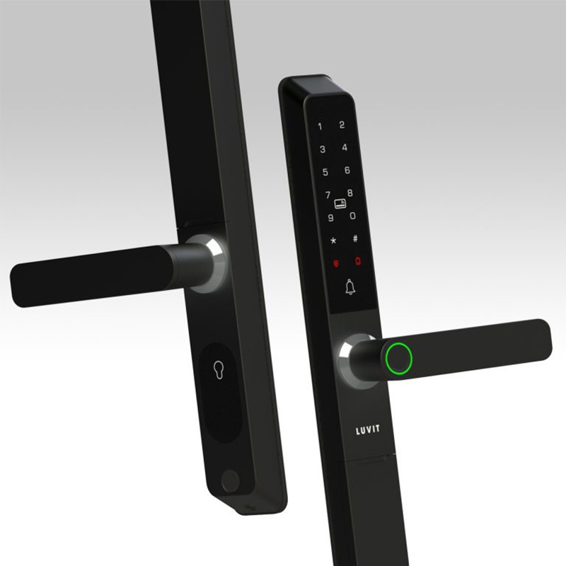 Cách lắp khóa cửa thông minh cho cửa nhôm