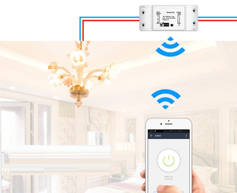 Báo gì công tắc thông minh Wifi