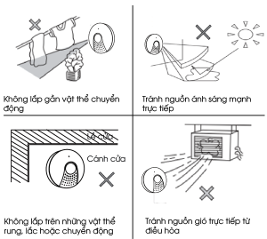 Hạn chế của cảm biến bật đèn