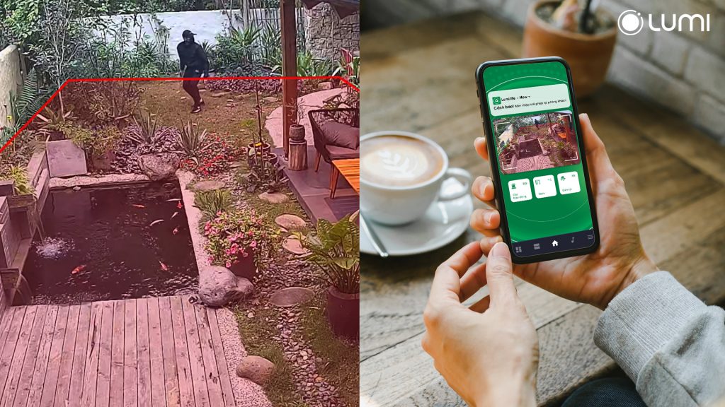 Camera thông minh cảnh báo chống trộm ngay khi phát hiện xâm nhập