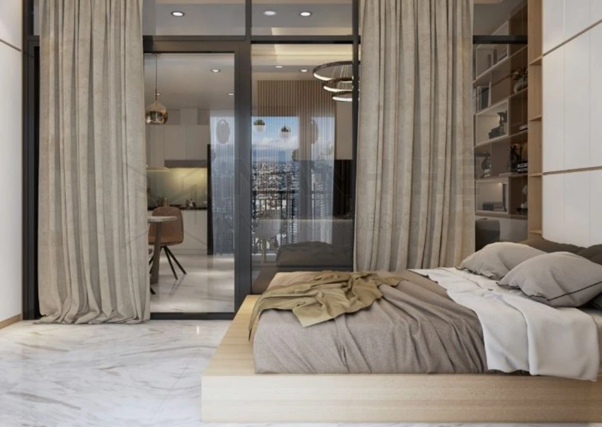 Rèm vách ngăn phòng ngủ