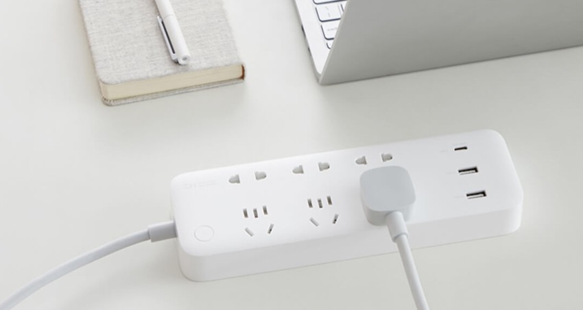 Ổ cắm điện 6 đầu kết nối thông minh Wifi Mi Power Strip