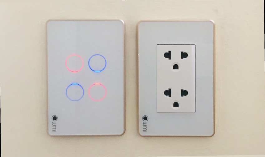 Ổ cắm cho nhà thông minh Lumi