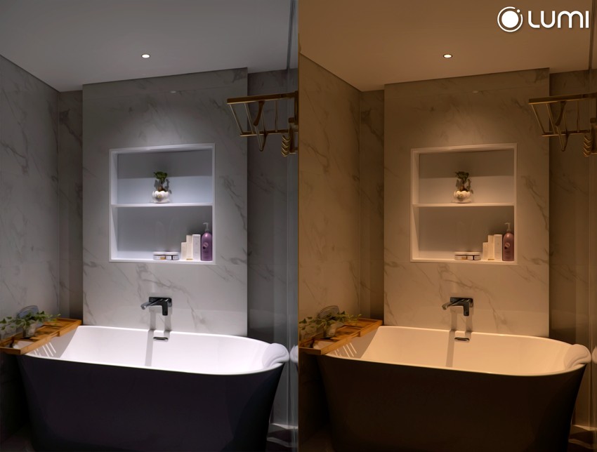 Lựa chọn đèn phù hợp với phòng tắm