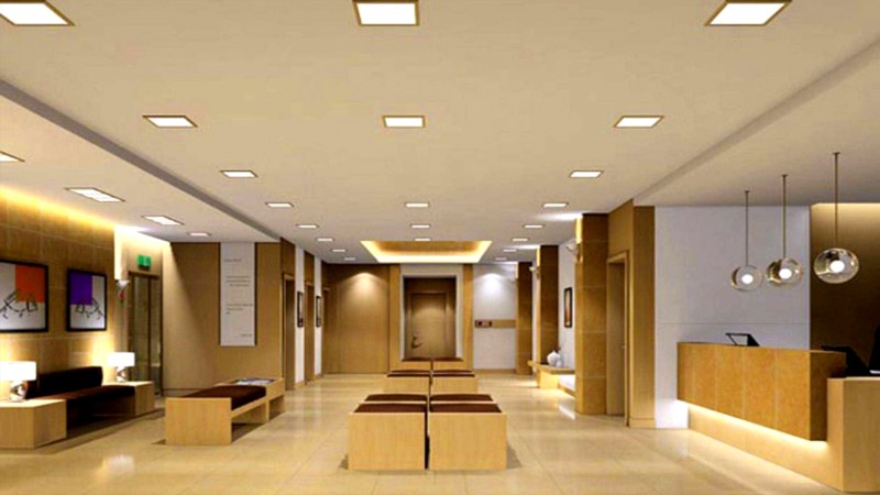 Đèn LED âm trần vuông