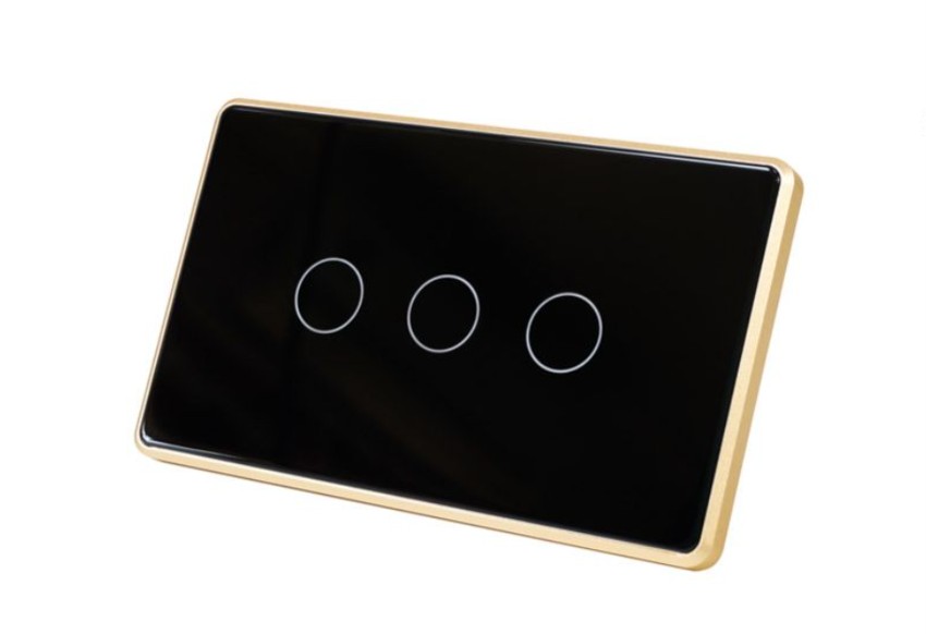 Công tắc on/off thông minh 3 nút Lumi với thiết kế sang trọng, tinh tế