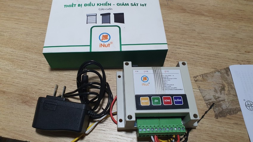 Cách đấu công tắc cửa cuốn thông minh Austdoor