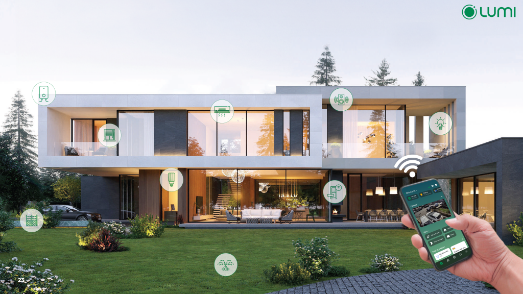 Nhà thông minh không dây cho phép điều khiển các thiết bị từ xa, qua smartphone hay giọng nói